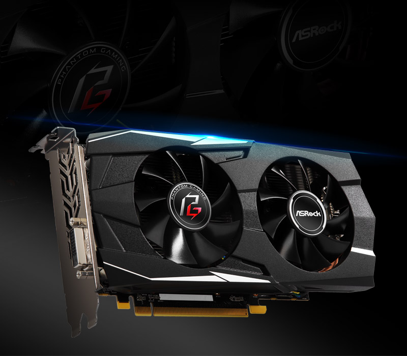 ASRock | AMD Phantom Gaming M2 Radeon™ RX580 8G